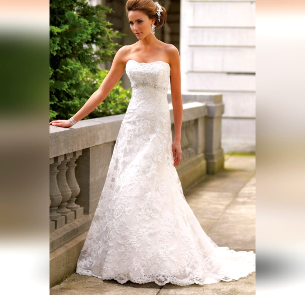 David Tutera wedding dress US16